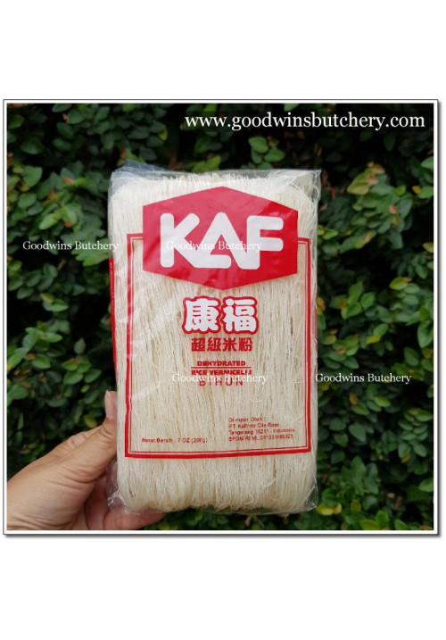 Bihun vermicelli dehydrated rice noodle KAF Thailand 200g